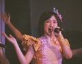 Sinka Juliani member of JKT48, Performance Royalty Free Stock Photo