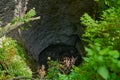 Sinkhole in the forest