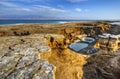 Sinkholes in Israel Royalty Free Stock Photo