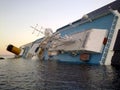 Sinking cruise ship Costa Concordia