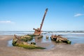 Sinking of the on Navio Altair the beach of the casino