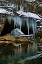 Sinks of the Roundstone Cave Royalty Free Stock Photo