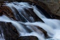 The Sinks waterfall in Great Smoky Mountain Park Royalty Free Stock Photo