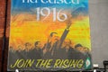 Sinn Fein propaganda, Dublin, Ireland Royalty Free Stock Photo