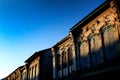 Sino-Portuguese architecture of ancient building in Phuket town, Royalty Free Stock Photo