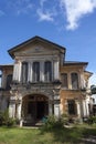 Sino-Portuguese Architecture influenced building in Phuket. Royalty Free Stock Photo