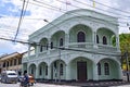 Sino-portuguese building in Phuket Old Town Royalty Free Stock Photo