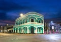 Sino Portuguese Colourful and decorative house in Old Phuket Town Phuket thailand