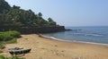 Sinquerim beach in Goa, India Royalty Free Stock Photo