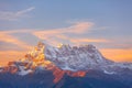 Dents du Midi in the Swiss Alps, Switzerland Royalty Free Stock Photo