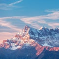 Dents du Midi in the Swiss Alps, Switzerland Royalty Free Stock Photo