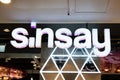Sinsay store in Galeria Shopping Mall in Saint Petersburg, Russia