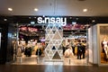 Sinsay store in Galeria Shopping Mall in Saint Petersburg, Russia