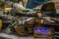 SINSHEIM, GERMANY - MAI 2022: american US medium tank Sherman M4 A1 Royalty Free Stock Photo