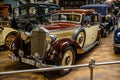 SINSHEIM, GERMANY - MAI 2022: beige brown Mercedes-Benz 230 1938