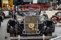 SINSHEIM, GERMANY - MAI 2022: black Mercedes-Benz 770 K 1940 cabrio Royalty Free Stock Photo