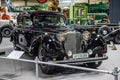 SINSHEIM, GERMANY - MAI 2022: black Mercedes-Benz 770 K 1940 cabrio Royalty Free Stock Photo