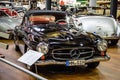 SINSHEIM, GERMANY - MAI 2022: black Mercedes Benz 190 SL cabrio 1957 Royalty Free Stock Photo