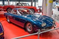 SINSHEIM, GERMANY - MAI 2022: blue Lamborghini 350 GT cabrio 1964 Royalty Free Stock Photo