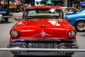 SINSHEIM, GERMANY - MAI 2022: red Pontiac Chieftain 1957 Royalty Free Stock Photo