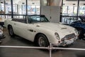 SINSHEIM, GERMANY - MAI 2022: white Aston Martin DB6 Volante cabrio 1967