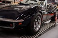 SINSHEIM, GERMANY - OCTOBER 16, 2018: Technik Museum. Nice looking old sport car standing on the special stand indoors