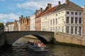 Sint Annarei canal. Bruges. Belgium