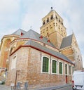 The Sint Jakobskerk in Bruges Royalty Free Stock Photo