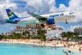 Spirit Airlines Airbus A320 airplane Sint Maarten airport