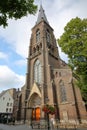 Sint Martinuskerk church, located in Wyck neighborhood, Limbourg, Maastricht Royalty Free Stock Photo