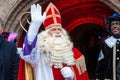 Sinterklaas arriving in town