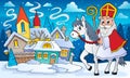 Sinterklaas on horse theme image 8