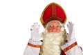 Sinterklaas surprised Royalty Free Stock Photo