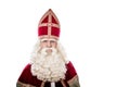 Sinterklaas on white background