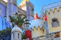 Sintra, Portugal, Scenic Castle of the Moors Royalty Free Stock Photo