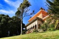 Monserrate palace between Leafy and green garden in Sintra