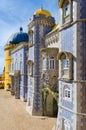 Sintra, Pena National Palace in Portugal Royalty Free Stock Photo