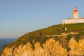 Sintra, Portugal - 01/05/19: Cape Roca lighthouse Cabo da Roca