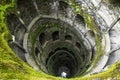 Sintra, Portugal at the Initiation Well in Quinta da Regaleira