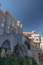 Colorful exterior of Pena palace..