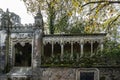 Part of quinta da regalaiera in Sintra. Old stone, weathered building