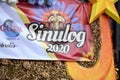 A Sinulog Sign At Annual Carnaval