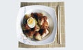 Siomay fish cake dumplings Royalty Free Stock Photo