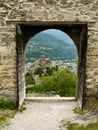 Sion view (Switzerland) Royalty Free Stock Photo