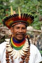 Siona shaman in Ecuador