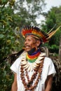 Siona shaman in Ecuador