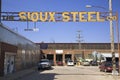 Sioux Steel Company sign,