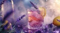 Sip on a cool lavenderinfused lemonade as you marvel at the mesmerizing sight of a blazing lavender sprig