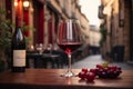 Sip of Paris: Captivating Wine Moments Royalty Free Stock Photo