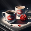 Sip and Seal: A Love Story in Coffee Cups\